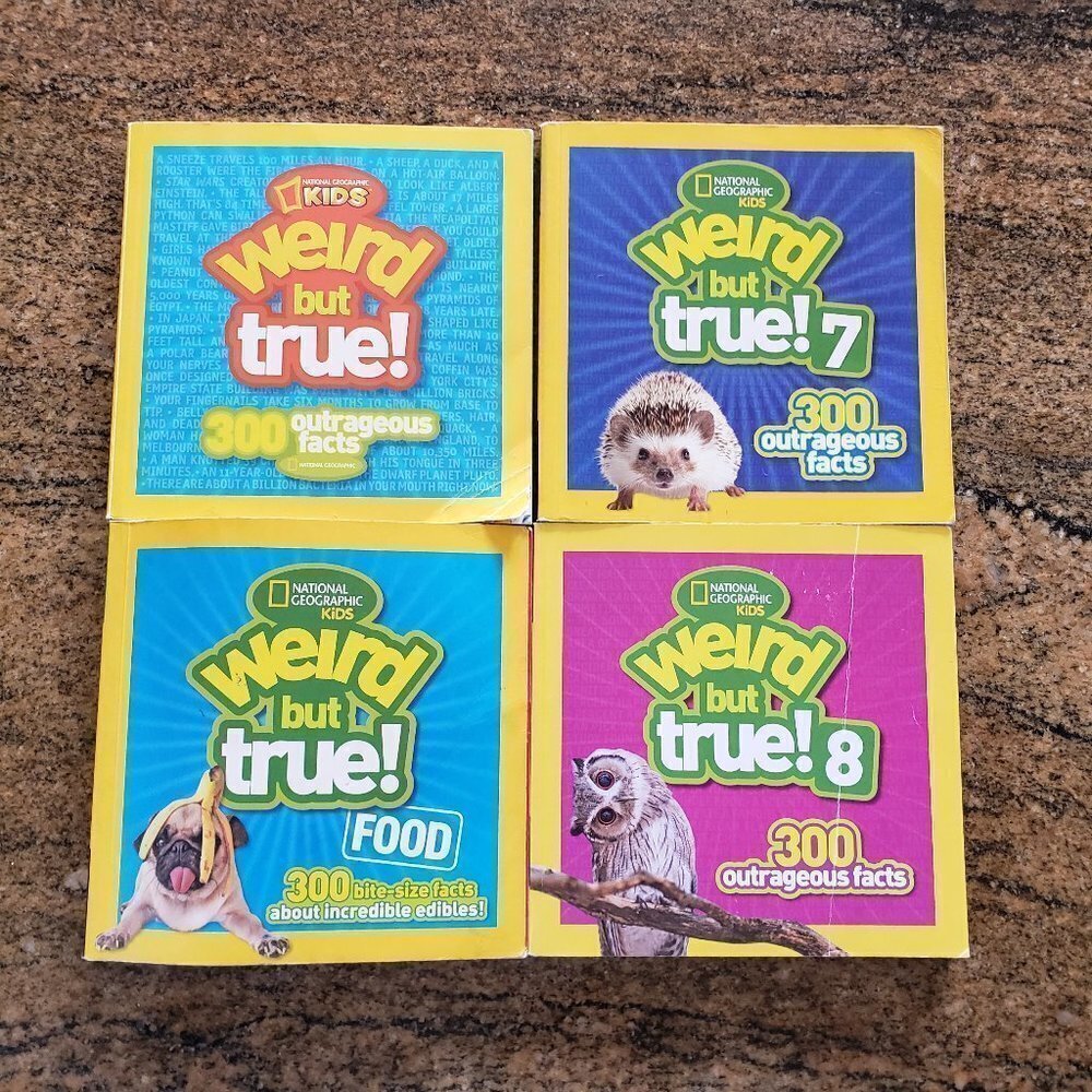 National Geographic Softbound Books Weird But True Facts